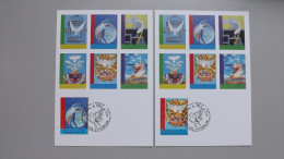 UNO-Genf 551/2 Maximumkarte MK/MC, ESST, Weltfriedenstag: Mein Traum Vom Frieden - Maximum Cards