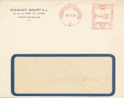 I4271 - Belgium (1956) Forest - Briefe U. Dokumente