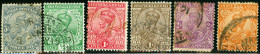 INDIA, COLONIA BRITANNICA, BRITISH COLONY, GIORGIO V, GEORGE V, 1911-1923,  USATI, Scott 80-84,86 - 1911-35 King George V