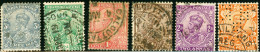 INDIA, COLONIA BRITANNICA, BRITISH COLONY, GIORGIO V, GEORGE V, 1911-1923, USATI, Scott 80-84,86 - 1911-35 King George V