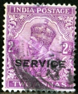 INDIA, COLONIA BRITANNICA, BRITISH COLONY, GIORGIO V, GEORGE V, 1912-1922,  USATO, Scott O56 - 1911-35 King George V