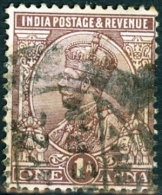 INDIA, COLONIA BRITANNICA, BRITISH COLONY, GIORGIO V, GEORGE V, 1922, FRANCOBOLLO USATO, Scott 83 - 1911-35 King George V