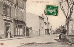 AIGUEPERSE BAS DE VILLE  CAFE ROYET-SARRE ANIMEE - Aigueperse