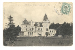 Cp, 16,Rouillac, Château De Lignères, Côté N-E,voyagée - Rouillac