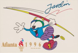 JEUX  OLYMPIQUES D'ATLANTA 1996 : JAVELOT  IZZY  MASCOTTE DES JEUX - Olympische Spiele