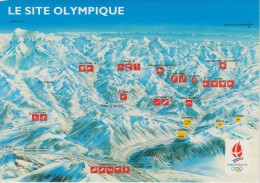 JEUX  OLYMPIQUES D'ALBERTVILLE 1992 : LE SITE OLYMPIQUE - Jeux Olympiques