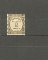 FRANCE STAMP TIMBRE TAXE N° 62 \" 2F SEPIA \" NEUF Xx TB - Autres & Non Classés