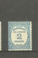 FRANCE STAMP TIMBRE TAXE N° 61 \" 2F BLEU \" NEUF Xx TB - Autres & Non Classés