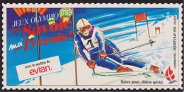 JEUX  OLYMPIQUES D'ALBERTVILLE 1992 : SKI ALPIN SLALOM - Olympische Spiele