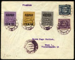 POLAND - K.u.K. - FLUGPOST - POSZTA LOTNICZA - LEMBERG  LWOW To WIEN - 4. VI  1918 - Posta Aerea