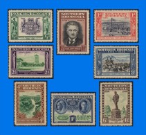 SRH 1940-0001, Golden Jubilee Of BSA Company, Set (8V) MH - Unused Stamps