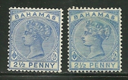 Bahamas    "Queen Victoria"    SC# 28,28a  MLH  SCV$ 112.00 - 1963-1973 Interne Autonomie