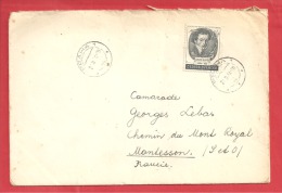 NY&T718 PRAGUE Vers  FRANCE  Le 1954 - Cartas & Documentos