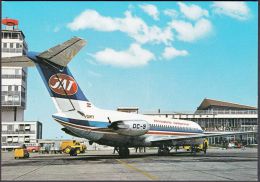 Yugoslavia 1987, Card "Airport Belgrade And Boeing DC-9", Ref.bbzg - Briefe U. Dokumente