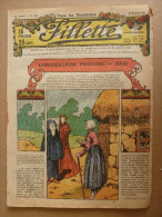 1932 Journal "FILLETTE" :de Belles Histoires à Suivre Et Aussi Ponctuelles .LE RETOUR DU MARIN  ( Au Château De Kerdec) - Fillette