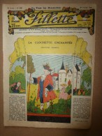 1932  "FILLETTE"  Belles Histoires à Suivre Et Aussi Ponctuelles..comme Celle-ci ---> LE LOUP ET L'AGNEAU (personnifié) - Fillette