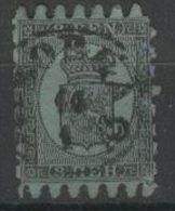 FINLAND 1866 8p Black On Green SG 46 U BY13 - Usados