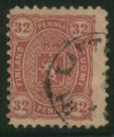 FINLAND 1875 32p Red SG 79 FU BX44 - Usados