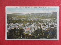 - West Virginia> Wheeling  Birds Eye Edgewood & Woodlawn 1923 Cancel Ref 1334 - Wheeling