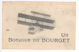 CPA 75 - PARIS - Un Bonjour Du Bourget - Flugwesen