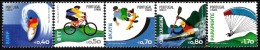 Portugal - 2014 - Extreme Sports - Mint Stamp Set - Unused Stamps