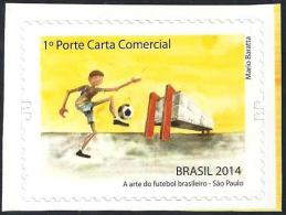 BRAZIL 2014  -  THE ART OF BRAZILIAN  FOOTBALL   -  VENUE OF SÃO PAULO - Ungebraucht