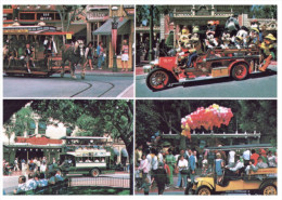 (PF 550) Disneyland 4 Views (with Fire Truck) - Disneyland