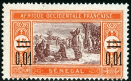 SENEGAL, COLONIA FRANCESE, FRENCH COLONY, 1922, FRANCOBOLLO NUOVO (MNG), Mi 87, Scott 127, YT 91 - Unused Stamps