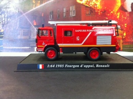 COLLEZIONE CARRI DEI POMPIERI - VIGILI DEL FUOCO DEL PRADO -1985 FOURGON D'APPUI RENAULT FRANCE - SCALA 1:64 - Other & Unclassified