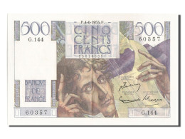 Billet, France, 500 Francs, 500 F 1945-1953 ''Chateaubriand'', 1953, 1953-06-04 - 500 F 1945-1953 ''Chateaubriand''