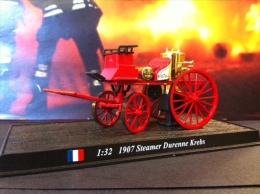 COLLEZIONE CARRI DEI POMPIERI - VIGILI DEL FUOCO DEL PRADO - FRANCIA 1907 STEAMER DURENNE KREBS SCALA 1:32 - Schaal 1:32