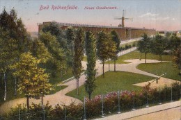 CPA BAD ROTHENFELDE- GARDENS, WINDMILL - Bad Rothenfelde