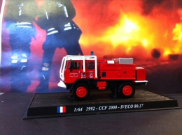 COLLEZIONE CARRI DEI POMPIERI - VIGILI DEL FUOCO DEL  PRADO - FRANCIA 1992 CCF 2000 IVECO 80.17  SCALA 1:64 - Other & Unclassified