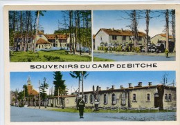 CPSM 57 SOUVENIRS DU CAMP DE BITCHE  Grand Format 15 X 10,5 - Bitche