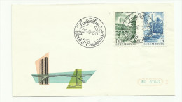 Luxembourg FDC Timbres N°688, 690 - FDC