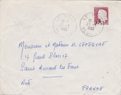 Le Port Réunion 1963 - Lettre - Decaris à Tête Rose - YT 1263 - Lettres & Documents