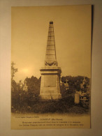 LONGEAU Monument Commémoratif élevé Dans Le Cimetiere à La Mémoire Des Soldats Français Tués Au Combat De Longeau Le 16 - Le Vallinot Longeau Percey