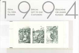 EXPOLORERS ENTDECKUNGEN SCIENCE GEOGRAPHY ETNOGRAPHY ARCHAEOLOGY - SWEDEN 1994 FDC MI 1840 - 1842 TEST BOOKLET - Explorers