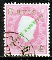 !										■■■■■ds■■ Timor 1894 AF#41aø "PROVISORIO" On King Luiz 3 Avos AYOS (x5049) - Timor