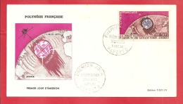 N°Y&TPA06   PREMIER JOUR   PAPEETE   1962 - FDC