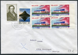 1982 Iceland Reykjavik F Cover - Sweden / Europa Nordic House - Briefe U. Dokumente