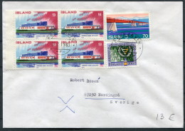 1983 Iceland Reykjavik F Cover - Sweden / Nordic House - Lettres & Documents