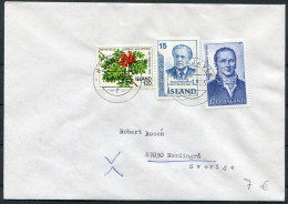 1983 Iceland Reykjavik F Cover - Sweden - Briefe U. Dokumente