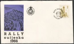 Yugoslavia 1966,  Illustrated Cover "Rally Sutjeska" W./ Special Postmark "Sutjeska", Ref.bbzg - Covers & Documents