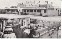 Rapid City South Dakota, Chuck Wagon Cafe Restaurant Interior View, Roadside Atrraction, C1950s Vintage Postcard - Rapid City