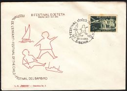 Yugoslavia 1963, Illustrated Cover "3rd Child Festival In Sibenik" W./ Special Postmark "Sibenik", Ref.bbzg - Covers & Documents