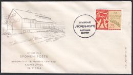 Yugoslavia 1964, Illustrated Cover "Postoffice In Kumrovec" W./ Special Postmark "Kumrovec", Ref.bbzg - Lettres & Documents