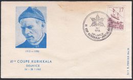 Yugoslavia 1962, Illustrated Cover "Ski Cup In Delnice 1962"  W./ Special Postmark "Delnice", Ref.bbzg - Covers & Documents