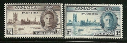 Jamaica          "Peace    " Set    SC# 136-37   Mint - Jamaica (...-1961)