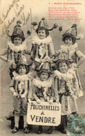 1  - Petits Polichinelles  A.G.  - Polichinelles à Vendre  - A. Bergeret & Cie  Nancy - Collections, Lots & Series
